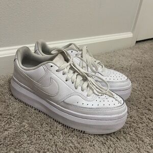 Women's White Nike Air Force One
